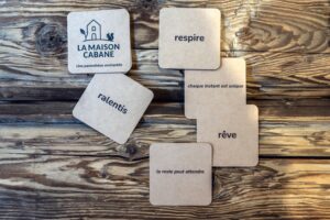 Cartes de visite de la Maison Cabane à Cholet
